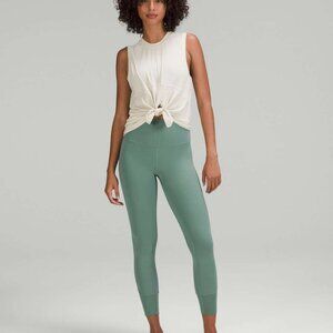 Lululemon Women's Align Scalloped Hem High-Rise Pant 25" - Teal